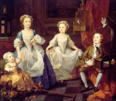 Qui a peint `` Les Enfants du docteur Graham`` ?