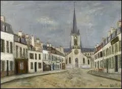 Qui a peint Eglise de village ?