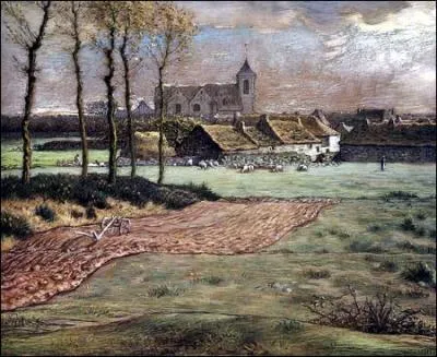 Qui a peint L'glise de Chailly ?