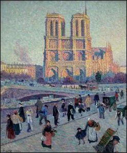 Qui a peint Notre Dame de Paris ?