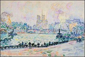Qui a peint Quai de Seine et Notre Dame ?