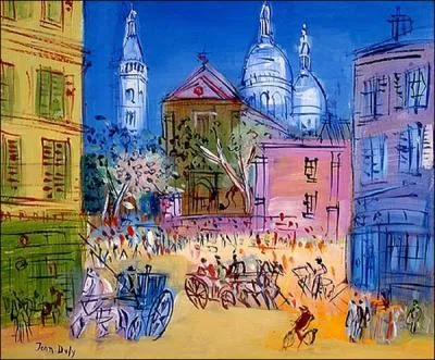 Qui a peint L'glise Saint Pierre et le Sacr-Coeur ?