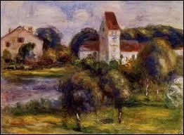 Qui a peint Paysage breton glise et Verger ?