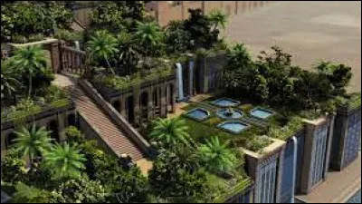 Il a fait construire cette merveille afin de rappeler à son épouse les contrées verdoyantes de son pays natal. Quel est le nom de cette reine de Babylone ?