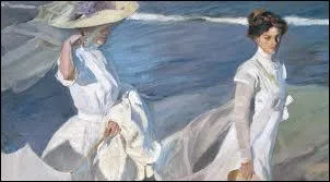 Qui a peint 'Promenade au bord de la mer' ?