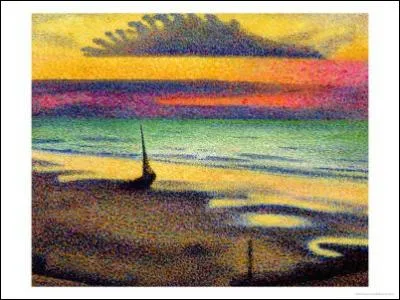 Qui a peint 'La plage  Heist' ?