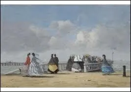 Qui a peint 'L'embarcadre  Trouville' ?