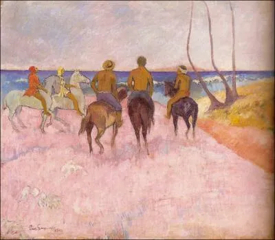 Qui a peint 'Cavaliers sur la plage' ?