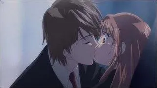 Pour les histoires d'amour, les kissu se font sur les 'lvres' qui se dit...