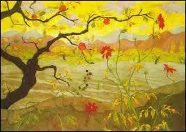 Quel peintre du groupe des nabis est l'auteur de la toile 'Pommier aux fruits rouges' ?