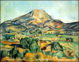 Qui a peint cette toile intitule galement 'La montagne Sainte-Victoire' ?