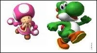 Qui sont Yoshi et Toadette ?