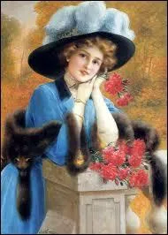 Quel peintre mort en 1919, au style trs acadmique a ralis cette toile au charme si dlicat ?