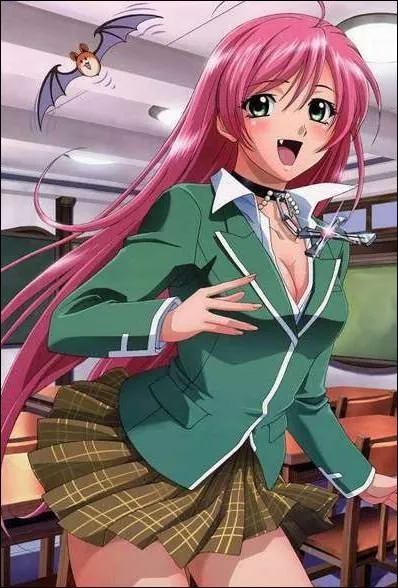 Dans 'Rosario + Vampire',  quoi est allergique la jeune Moka (comme tous les autres vampires du manga, d'ailleurs) ?