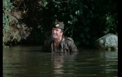 Apr�s avoir gliss�, le Sergent-chef Chaudard se retrouve dans l'eau. Quel est l'animal que Tassin lui avait montr� ?