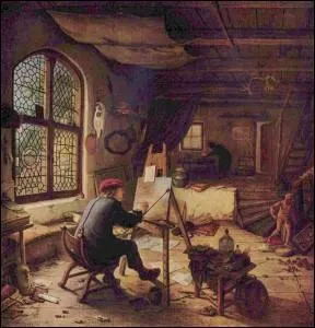 Qui s'est reprsent dans son atelier ?