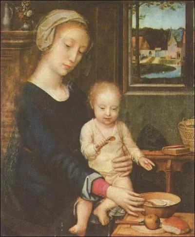 Et cette tonnante ' Vierge  la cuillre' ?