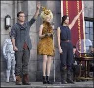 Pour quelle raison Katniss et Peeta sont-ils obligés de faire la tournée des districts sous la contrainte du président Snow ?