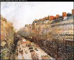 Qui a peint Boulevard Montmartre ?
