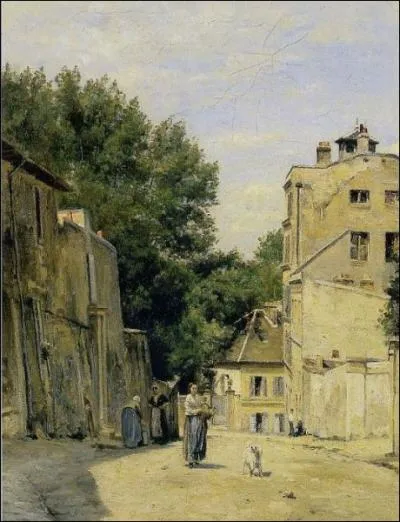 Qui a peint Rue saint Vincent ?