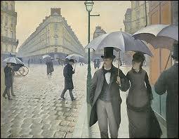 Qui a peint Rue de Paris sous la pluie ?