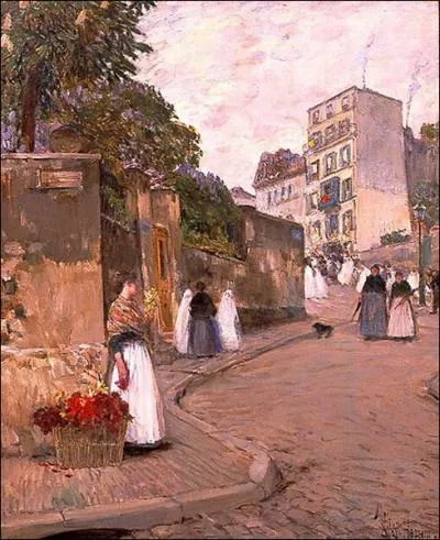 Qui a peint Rue de Montmartre ?