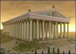A quelle déesse était dédié le Temple d'Ephèse qui constitue la quatrième merveille du monde antique ?