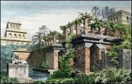 Dans quelle ville de Mésopotamie se trouvent les jardins suspendus qui constituent la deuxième merveille du monde antique ?