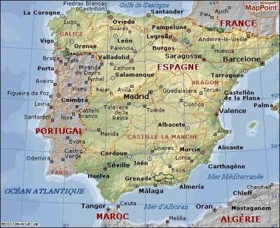 Le Portugal ne ctoie qu'un seul autre pays, l'Espagne. Quelle est la longueur de la frontire qui les spare ?