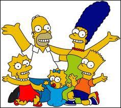 Quel est le nom complet du fils de la famille Simpson ?
