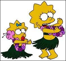 ' Bart ' est le premier mot prononc par l'une de ses soeurs. Laquelle ?