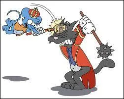 Comment s'appelle le chat du dessin anim prfr de Bart ?