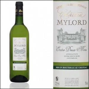 Pour accompagner les huîtres, je vous propose un entre-deux-mers, un vin blanc produit...