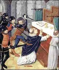 Archevque de Canterbury, je me suis oppos  la politique religieuse du roi Henri II, j'ai t assassin dans la cathdrale par des partisans du roi en 1170, je suis