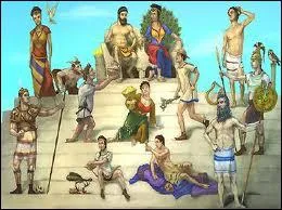 Combien taient les premiers titans et titanides ?