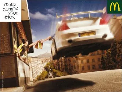 A quel film fait allusion cette publicité McDonald's ?