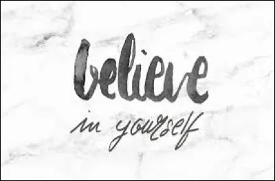 ''Jour après jour vous redonne confiance / De toute sa patience vous remet debout / Trouver en soi un avenir peut-être / Et surtout l'envie d'être ce qu'elle attend de vous... ''