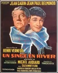 Le film ' Un Singe en hiver ' avecJean Gabin et Jean Paul Belmondo est tir d'un roman ponyme de quel crivain franais ?