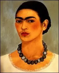 Quelle peintre a ralis son 'Autoportrait avec collier' ?