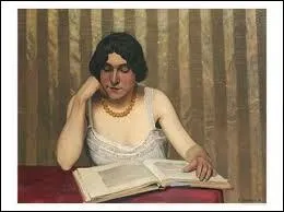 Quel peintre du groupe des nabis est l'auteur de la toile 'La lectrice au collier jaune' ?