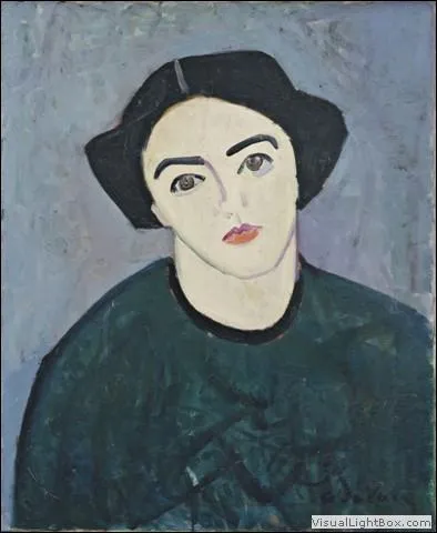 Qui a peint sa femme en vert ?