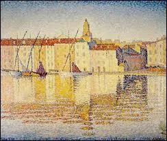 Quel est le port peint ici par Paul Signac ?