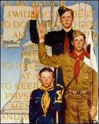 A l'ge de 16 ans, il ralise sa premire couverture de magazine 'Boy's Life'. C'tait une revue :