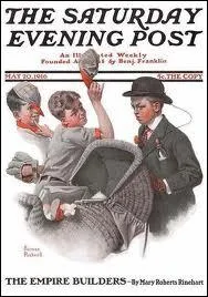 En quelle anne ralise-t-il sa premire couverture de magazine dans 'The Saturday Evening Post' ?