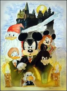 Quel est le dguisement de Mickey sur cette image ?