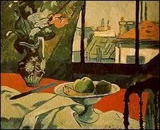 'Nature morte  la fentre'