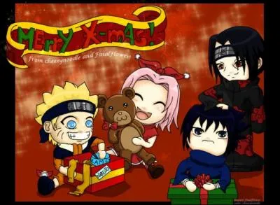 Qui a reu un nounours en peluche  Nol ?