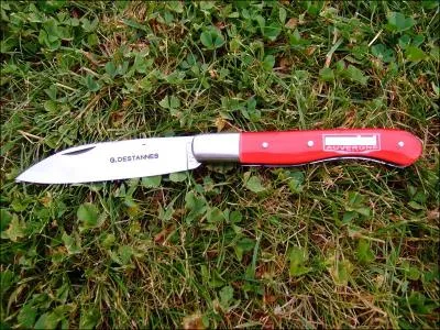 Ce couteau fabriqu par la coutellerie Destannes est appel