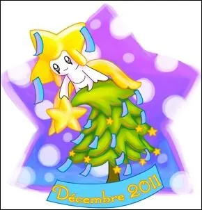 Comment se nomme le petit Pokmon tout jaune au sommet du sapin ?