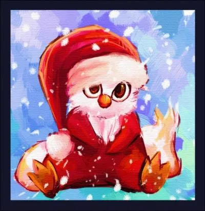 Qui est ce beau Pokmon dguis en Pre Nol ?